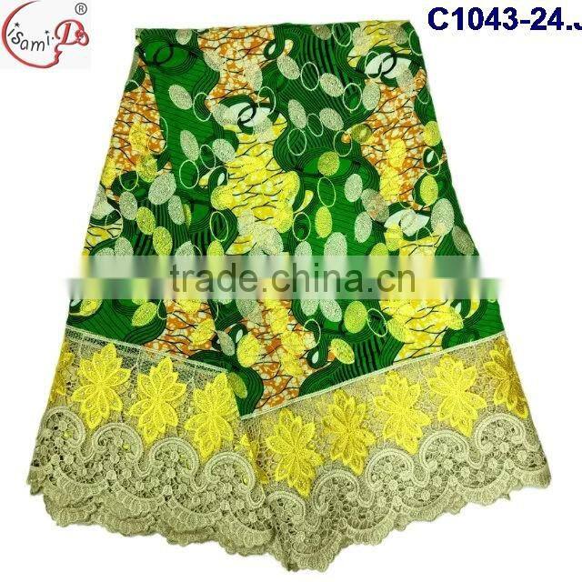 C1043-(14-25)A variety of the newest design of the wax lace different design styles and different patterns for your choice