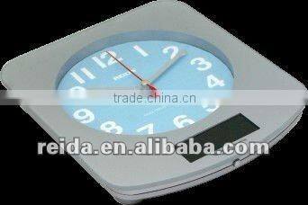 2014 fashion design with wall clock scale