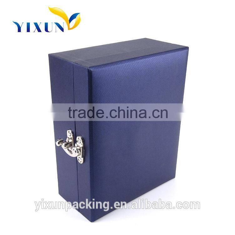 Custom Made Paper with classical button Cardboard Gift Box