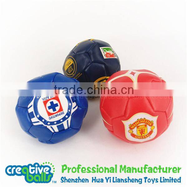 Promotional cheap footbag,custom funny hackysack.