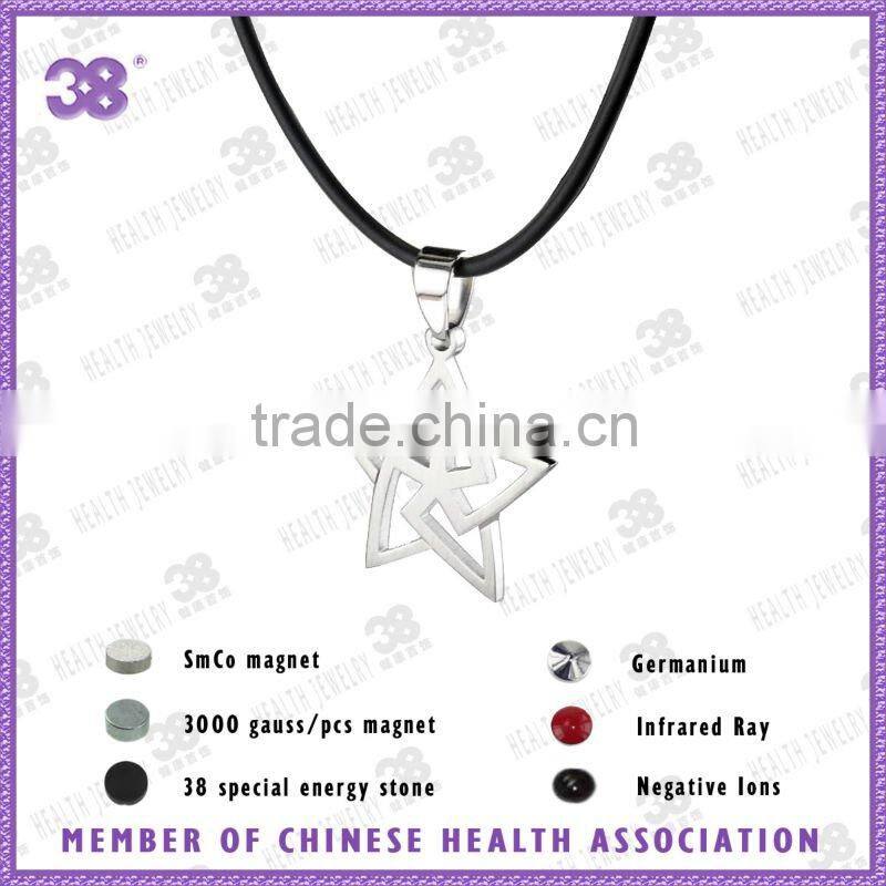 Star stainless steel pendant