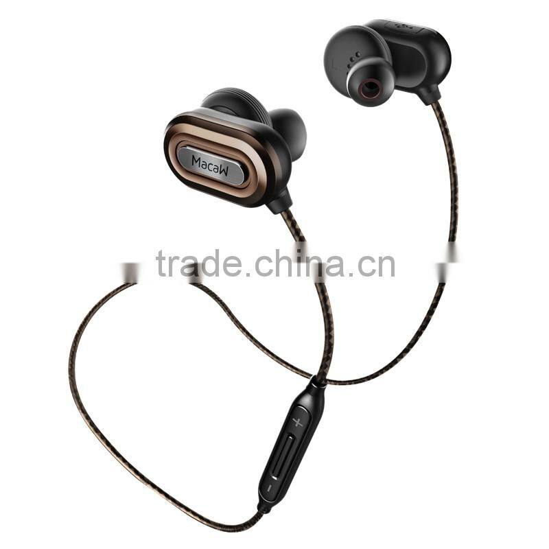 Macaw T1000 FullScene Wireless High Fidelity Bluetooth 4.1 Sport Earphone Headphone