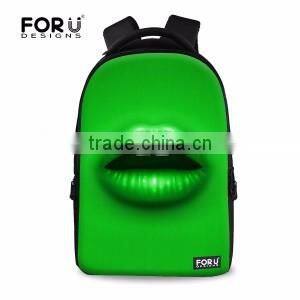 Colorful Lip Sexy Laptop Bags,Fashionable Laptop Bags,Backpack Laptop Bags