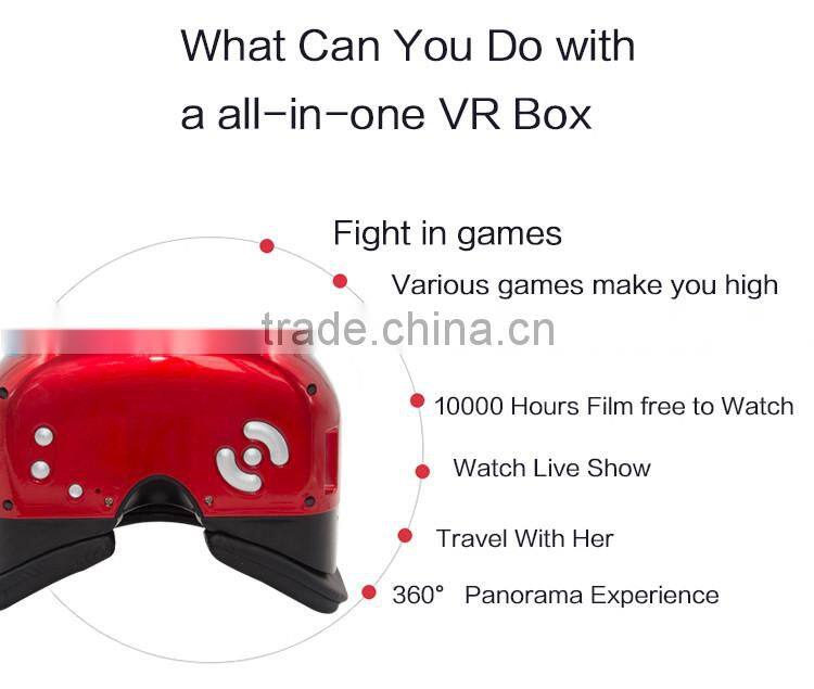 Virtual reality all in one machine 3D VR glasses oculus headset compatible PC/PSP vr box 1080p full hd