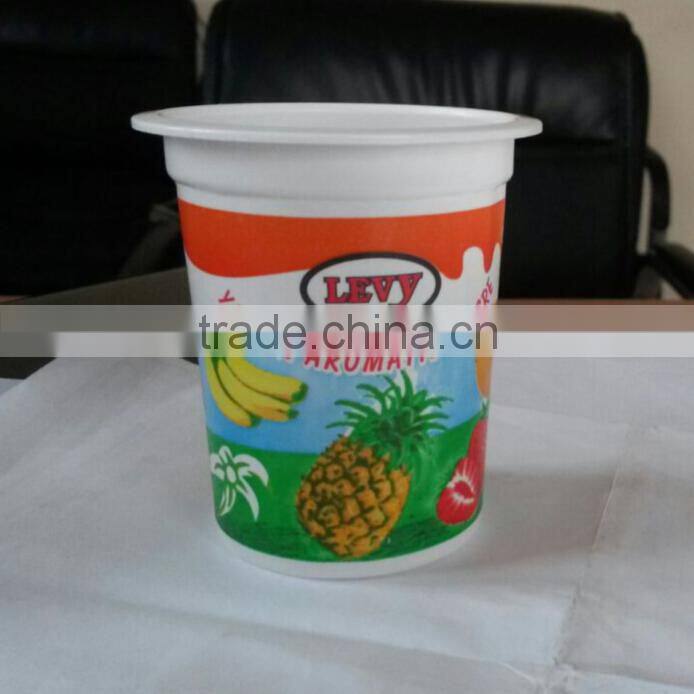 500ml Disposable PP Plastic Juice Cup with SGS certificate food grade factory price good quality