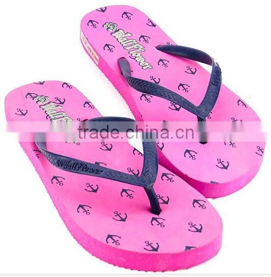 2016fashion ladies slippers ladies summer sandal Beautiful flip flop women