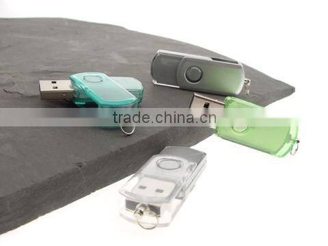 Most popular metal twist swivel USB great for gift market promotioal USB stick