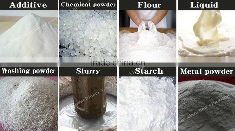 Single Deck Direct Discharge Round Vibration Screen for Flour