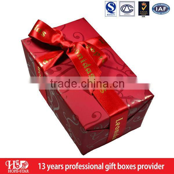 Custom paper heart shaped chocolate box / chocolate packaging box / chocolate box manufacturer
