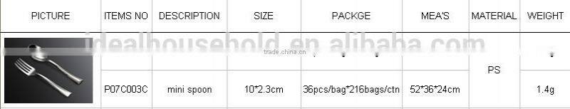 Disposable Silver Flatware