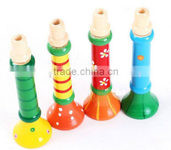 Cheap Natural Wooden Trumpet