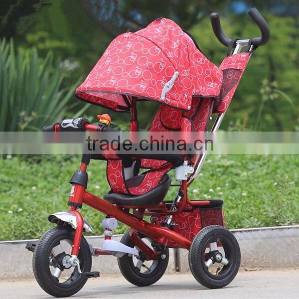 kids pedal tricycle trike,multi-function mini kids trike,kids ride on toy trike with sunshade