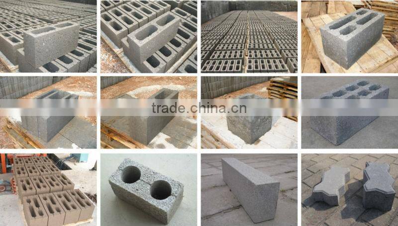 Low investment! PLC controller! Shenta QTJ4-18 automatic concrete block making machine price in india