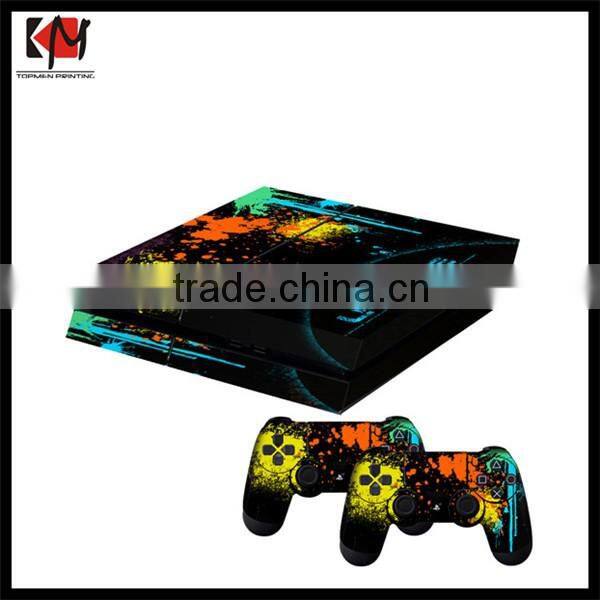 Hot Selling For Sony Playstation 4 Console Vinly Skin Sticker For Ps4