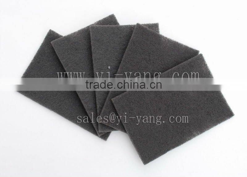 Heavy-duty abrasive scouring pad