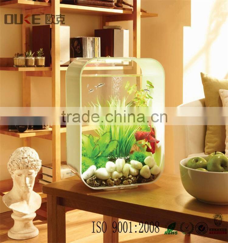 hot sale transparent wall mount acrylic fish tank