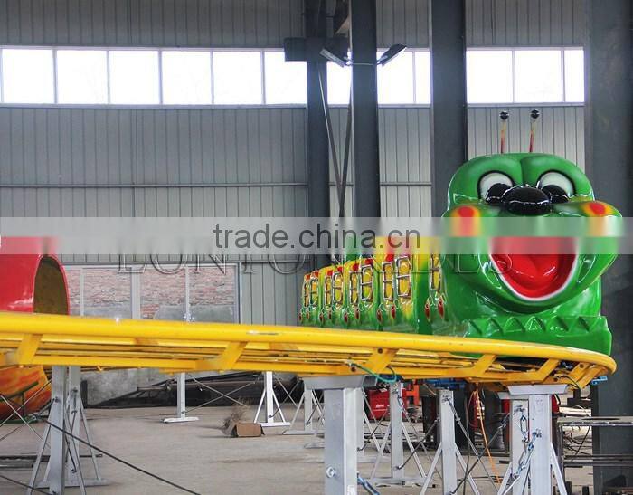 Amusement Equipment Park Amusement Rides Trailer Mounted Caterpillar Roller Coaster for Sale