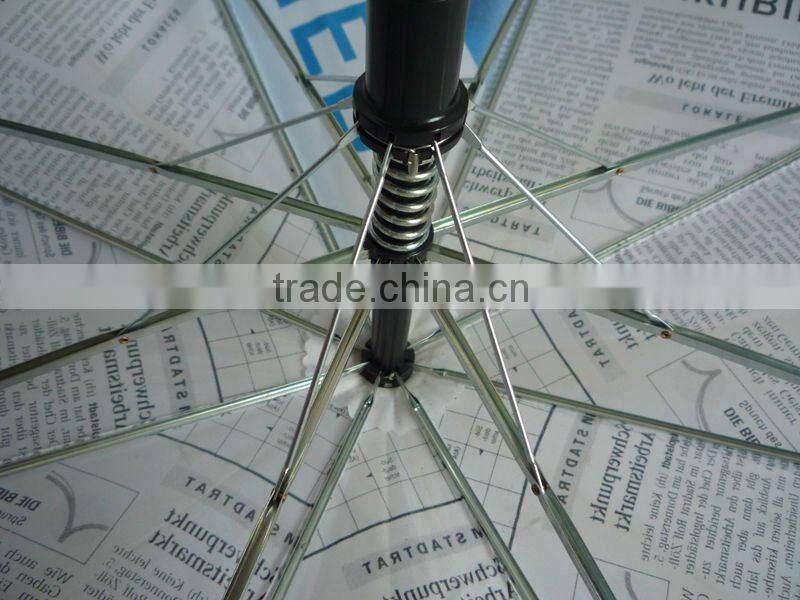 Fashion heat transfer paper print umbrella