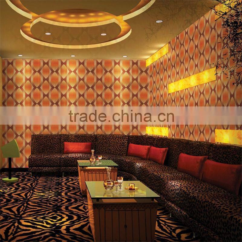 2015 new chinese pattern design wallpaper for shop decoration