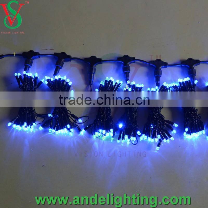 Christmas IP65 waterproof led snowfall curtain lights