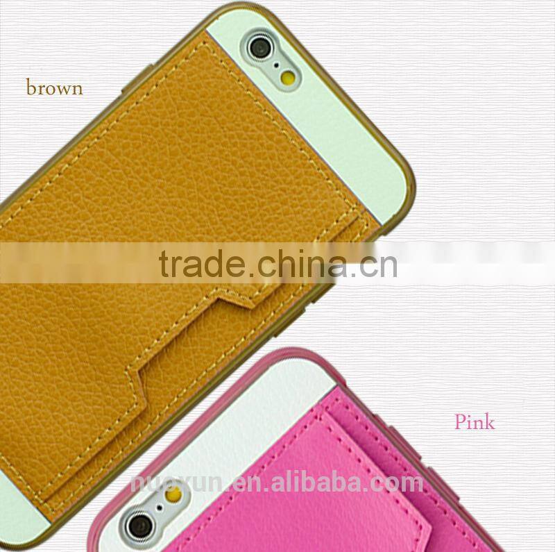 2014 New Design Hot selling Wallet Leather Phone Case For Iphone6 for iphone 6 plus case