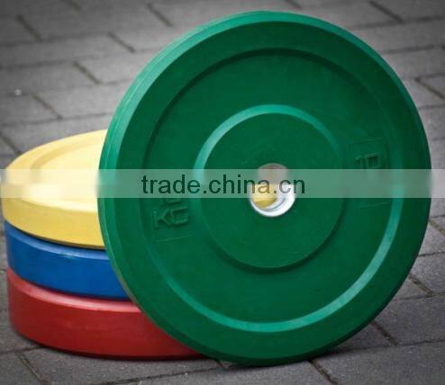 Hot Selling high quality Colorful Bumper Weight Plates Fitness BW2006