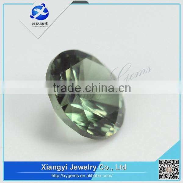 Alibaba promotion items high quality round diamond cut spinel gemstone bead