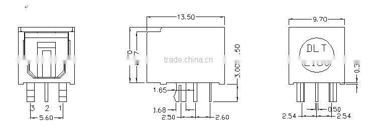 High speed signal transmission optical jack AX-DLT2152