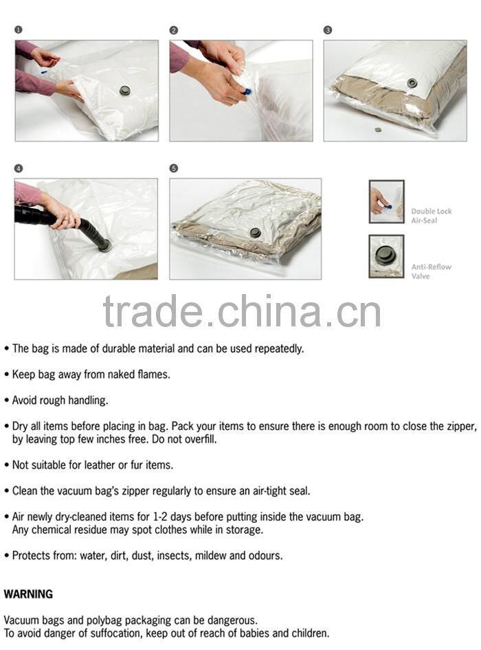 Space Savervacuum bag /Vacuum Compressed Bag /vacuum space bag