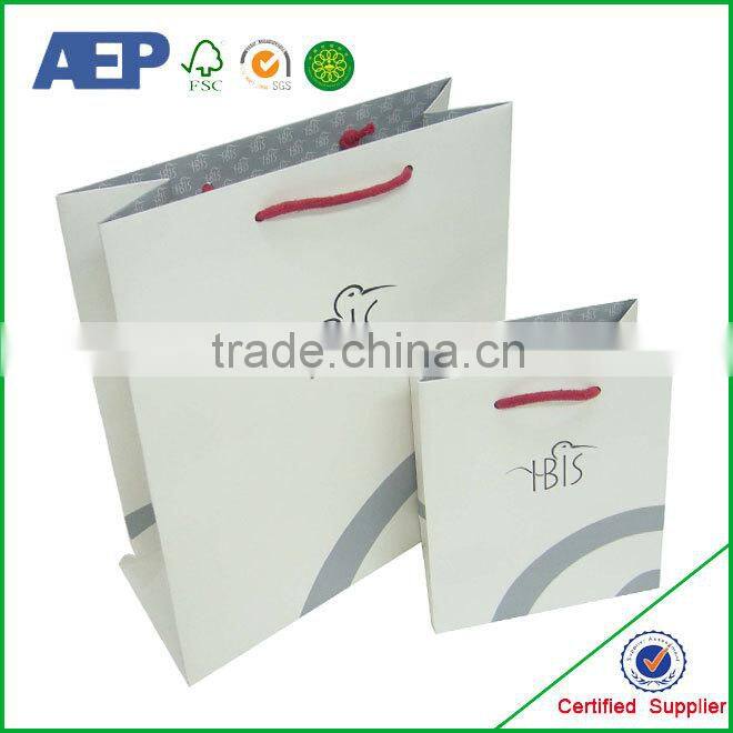 Luxury Shopping Paper Bag Price/Paper Bag With Logo Print