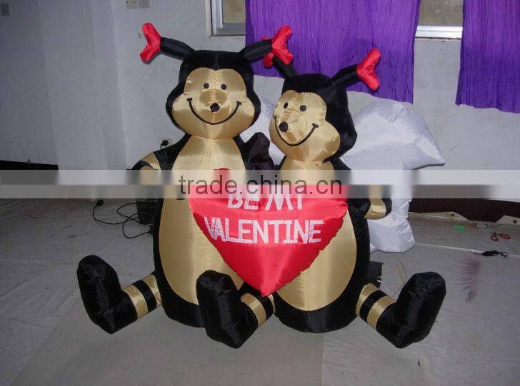 Inflatables Valentine frog