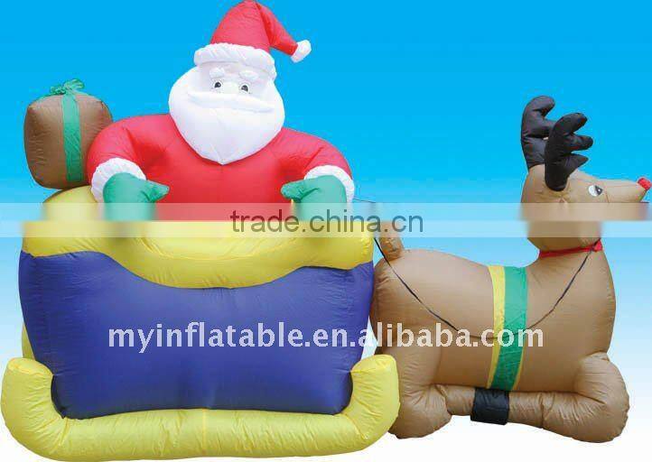 inflatable christmas deer