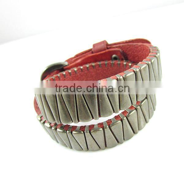 BOSHIHO male leather bracelet/leather ankle bracelets/customizable leather bracelets