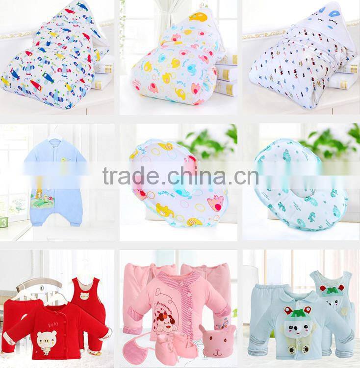 Wholesale baby six piece suits /baby clothes fall winter warm clothing
