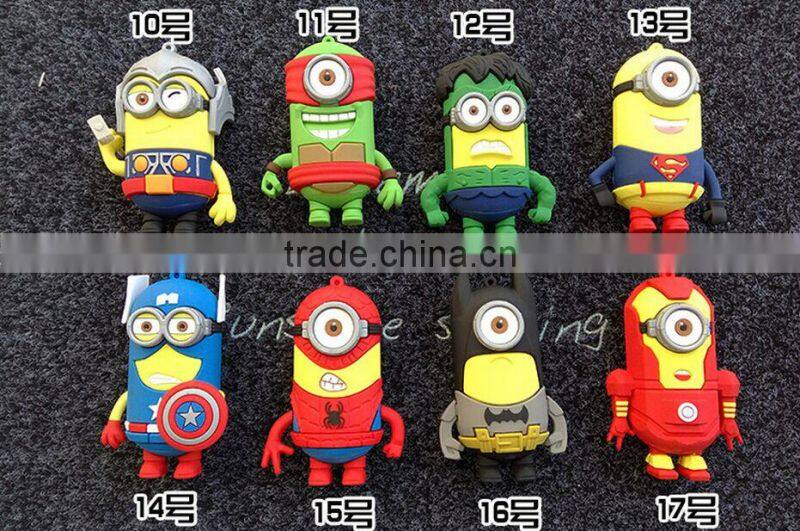 Creative lovely Cartoon Powerbank 4000mAh DC 5V 1A, for iphone, all mobile phone, mp3, mp4 etc