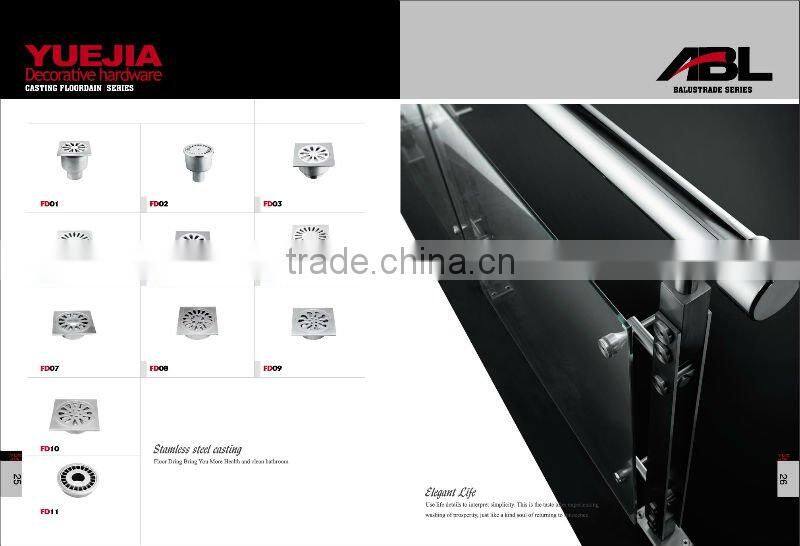 Safety Stainless Floor Drain SS304 SS316