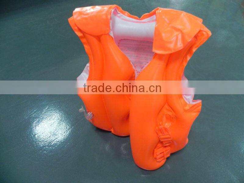child inflatable water swim vest life jacket