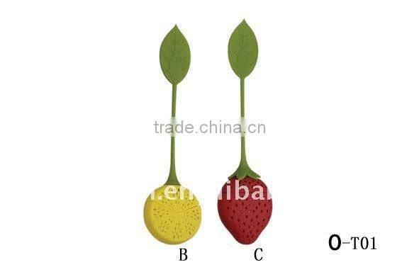 strawberry shape tea stick &coffee strainer,tea infuser,tea tools,tea ball,tea filter,tea accessories