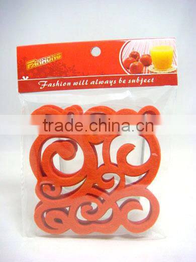 3pcs Lightness Creative Round Coasters For One Dollar Item,kitchenware