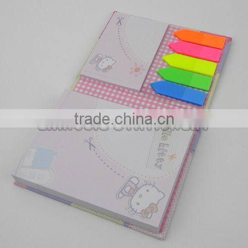 Colorful PET Combined Sticky Memo Pad
