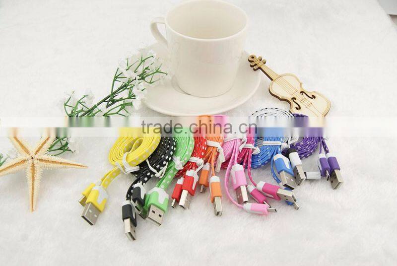 Usb cable for charging Printing USB Cable for V8 for micro usb data wire