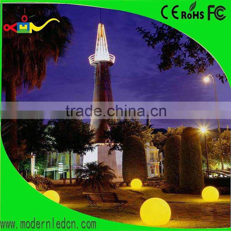 360 degree waterproof led beach ball garden decoration led lamp luminous ball