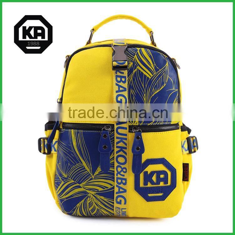 High Quality Cute Canvas Kids Back Pack Bags For Kids School