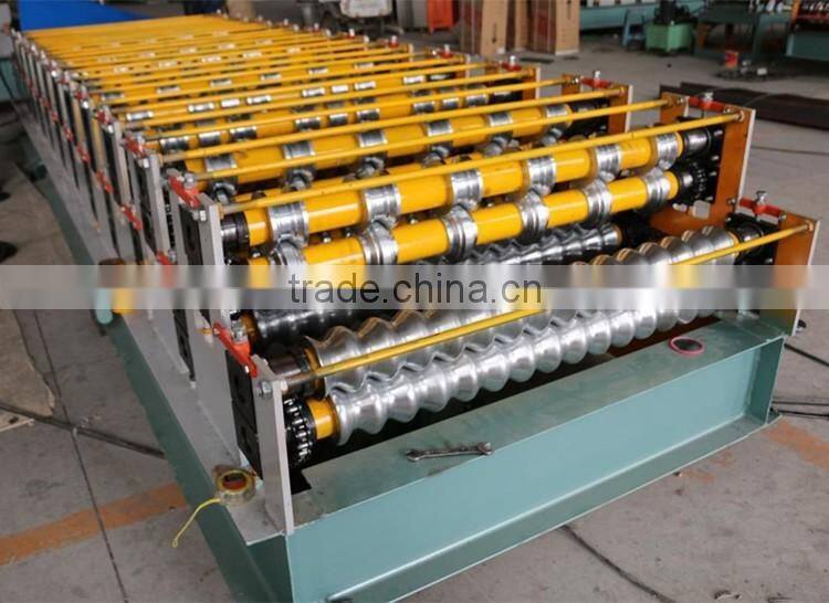 DIXIN 1050/1064 sheet roll forming machine/roof wall panel sheet making machine