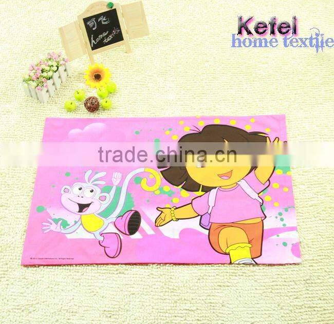 T/C printed kids' cartoon pillow cover