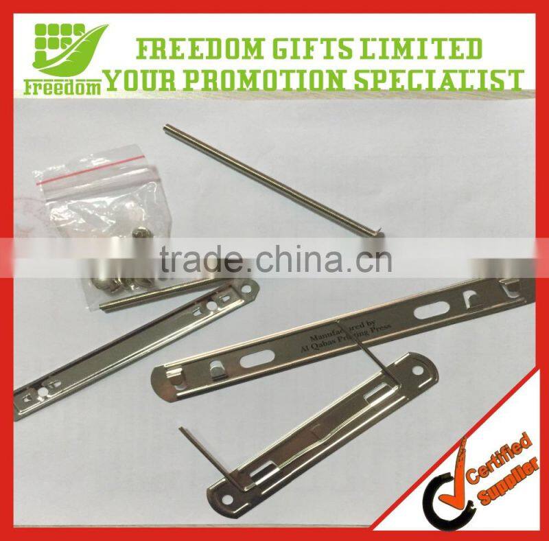 File Fold Accessory Metal Clip With Logo