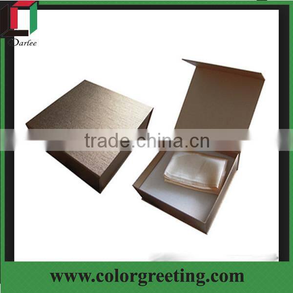 rigid folding cosmetic package box unique design outer box for cosmetic high quality foldable gift box supplier in shenzhen