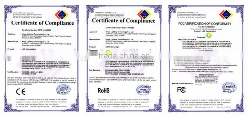 Best sell UL approved new design Edge-lit motion sensor light cabinet light 3 years warranty fast shipping