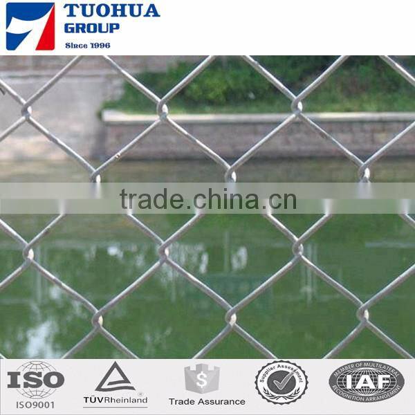 School playground used chain link mesh