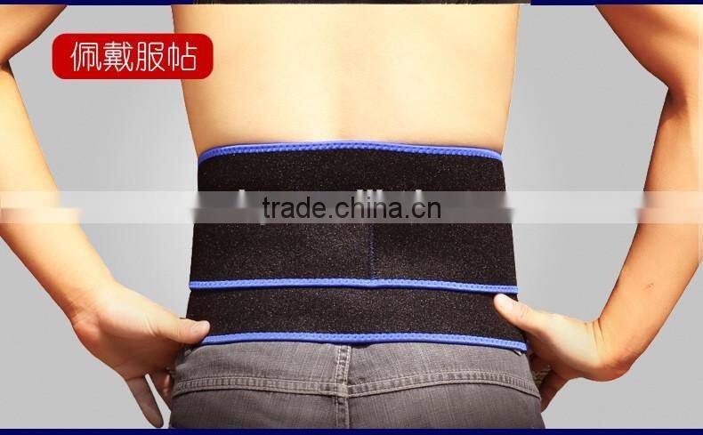 New High Quality Double Pull Adjustable Elastic back brace Waist Support belt
